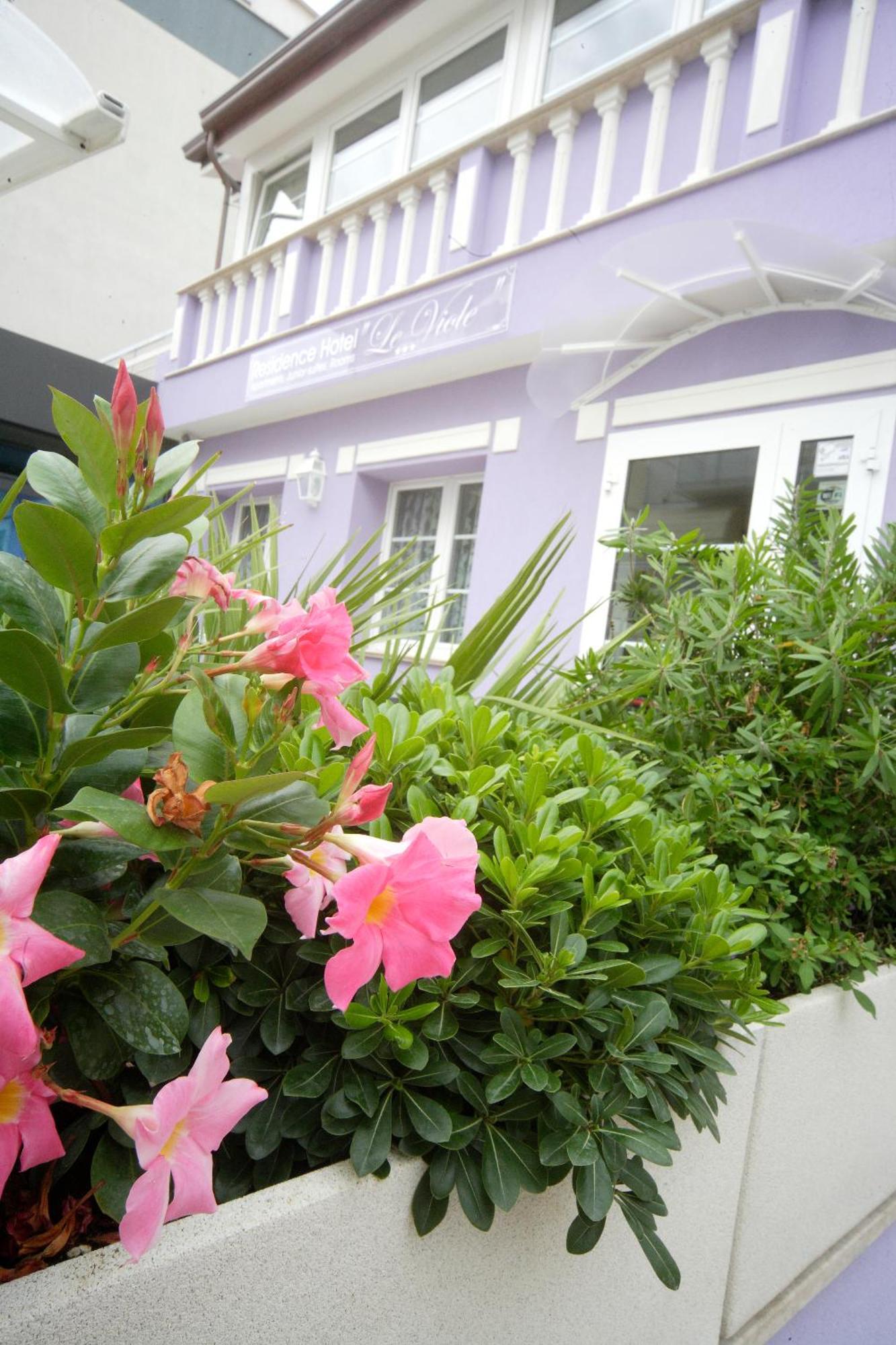 Residence Hotel Le Viole Rimini Exterior foto